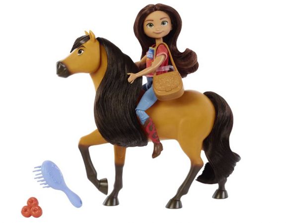 'Lucky &amp; Spirit' SPIRIT Horse and Rider Toy
